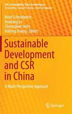 Sustainable Development and CSR in China: A Multi-Perspective Approach