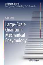 Large-Scale Quantum-Mechanical Enzymology