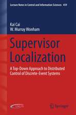 Supervisor Localization: A Top-Down Approach to Distributed Control of Discrete-Event Systems