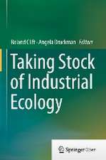 Taking Stock of Industrial Ecology