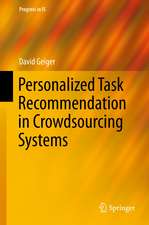 Personalized Task Recommendation in Crowdsourcing Systems