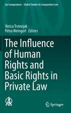 The Influence of Human Rights and Basic Rights in Private Law