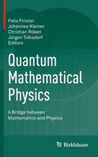 Quantum Mathematical Physics