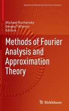 Methods of Fourier Analysis and Approximation Theory