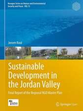 Sustainable Development in the Jordan Valley