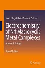 Electrochemistry of N4 Macrocyclic Metal Complexes: Volume 1: Energy