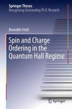 Spin and Charge Ordering in the Quantum Hall Regime