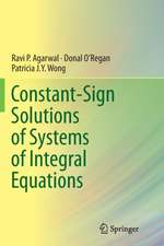 Constant-Sign Solutions of Systems of Integral Equations