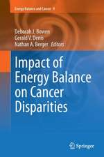 Impact of Energy Balance on Cancer Disparities