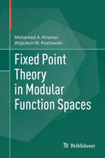 Fixed Point Theory in Modular Function Spaces