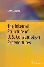 The Internal Structure of U. S. Consumption Expenditures