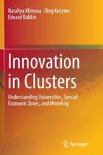 Innovation in Clusters: Understanding Universities, Special Economic Zones, and Modeling