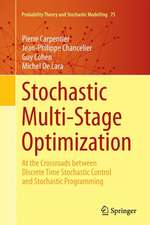 Stochastic Multi-Stage Optimization: At the Crossroads between Discrete Time Stochastic Control and Stochastic Programming