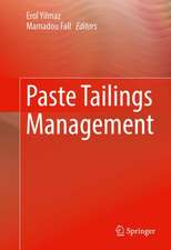 Paste Tailings Management