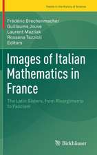 Images of Italian Mathematics in France