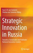 Strategic Innovation in Russia: Towards a Sustainable and Profitable National Innovation System