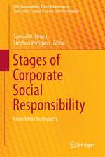 Stages of Corporate Social Responsibility: From Ideas to Impacts