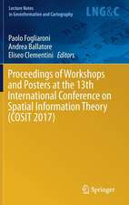 Proceedings of Workshops and Posters at the 13th International Conference on Spatial Information Theory (COSIT 2017)