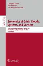 Economics of Grids, Clouds, Systems, and Services: 14th International Conference, GECON 2017, Biarritz, France, September 19-21, 2017, Proceedings