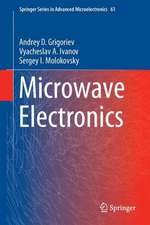 Microwave Electronics