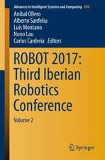 ROBOT 2017: Third Iberian Robotics Conference: Volume 2