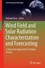 Wind Field and Solar Radiation Characterization and Forecasting: A Numerical Approach for Complex Terrain