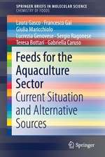 Feeds for the Aquaculture Sector: Current Situation and Alternative Sources