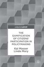 The Gamification of Citizens' Participation in Policymaking