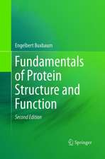 Fundamentals of Protein Structure and Function