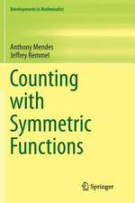 Counting with Symmetric Functions