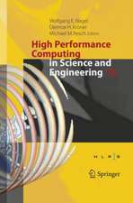 High Performance Computing in Science and Engineering ´15: Transactions of the High Performance Computing Center, Stuttgart (HLRS) 2015