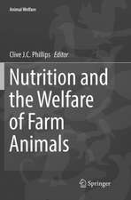 Nutrition and the Welfare of Farm Animals