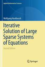 Iterative Solution of Large Sparse Systems of Equations