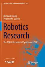 Robotics Research: The 16th International Symposium ISRR