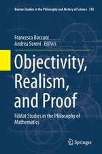 Objectivity, Realism, and Proof: FilMat Studies in the Philosophy of Mathematics