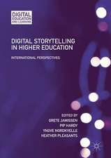 Digital Storytelling in Higher Education: International Perspectives