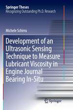 Development of an Ultrasonic Sensing Technique to Measure Lubricant Viscosity in Engine Journal Bearing In-Situ