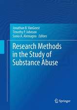 Research Methods in the Study of Substance Abuse