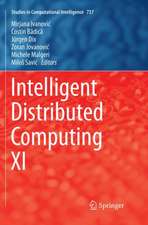 Intelligent Distributed Computing XI