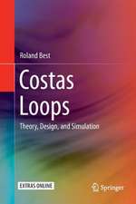 Costas Loops: Theory, Design, and Simulation