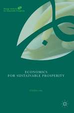 Economics for Sustainable Prosperity