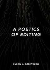 A Poetics of Editing