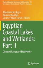 Egyptian Coastal Lakes and Wetlands: Part II: Climate Change and Biodiversity