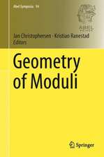 Geometry of Moduli