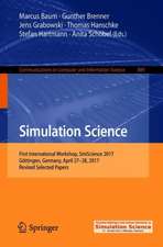 Simulation Science: First International Workshop, SimScience 2017, Göttingen, Germany, April 27–28, 2017, Revised Selected Papers