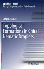 Topological Formations in Chiral Nematic Droplets