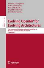 Evolving OpenMP for Evolving Architectures: 14th International Workshop on OpenMP, IWOMP 2018, Barcelona, Spain, September 26–28, 2018, Proceedings