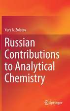 Russian Contributions to Analytical Chemistry