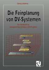 Die Feinplanung von DV-Systemen: Ein Handbuch für detailgerechtes Arbeiten in DV-Projekten