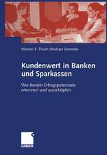 Kundenwert in Banken und Sparkassen